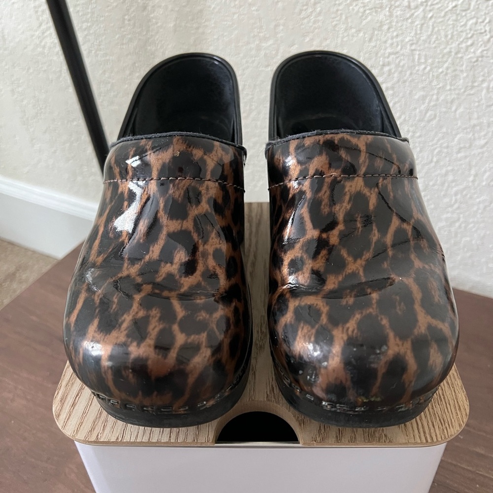 Dansko Leopard Print Clogs - image 2